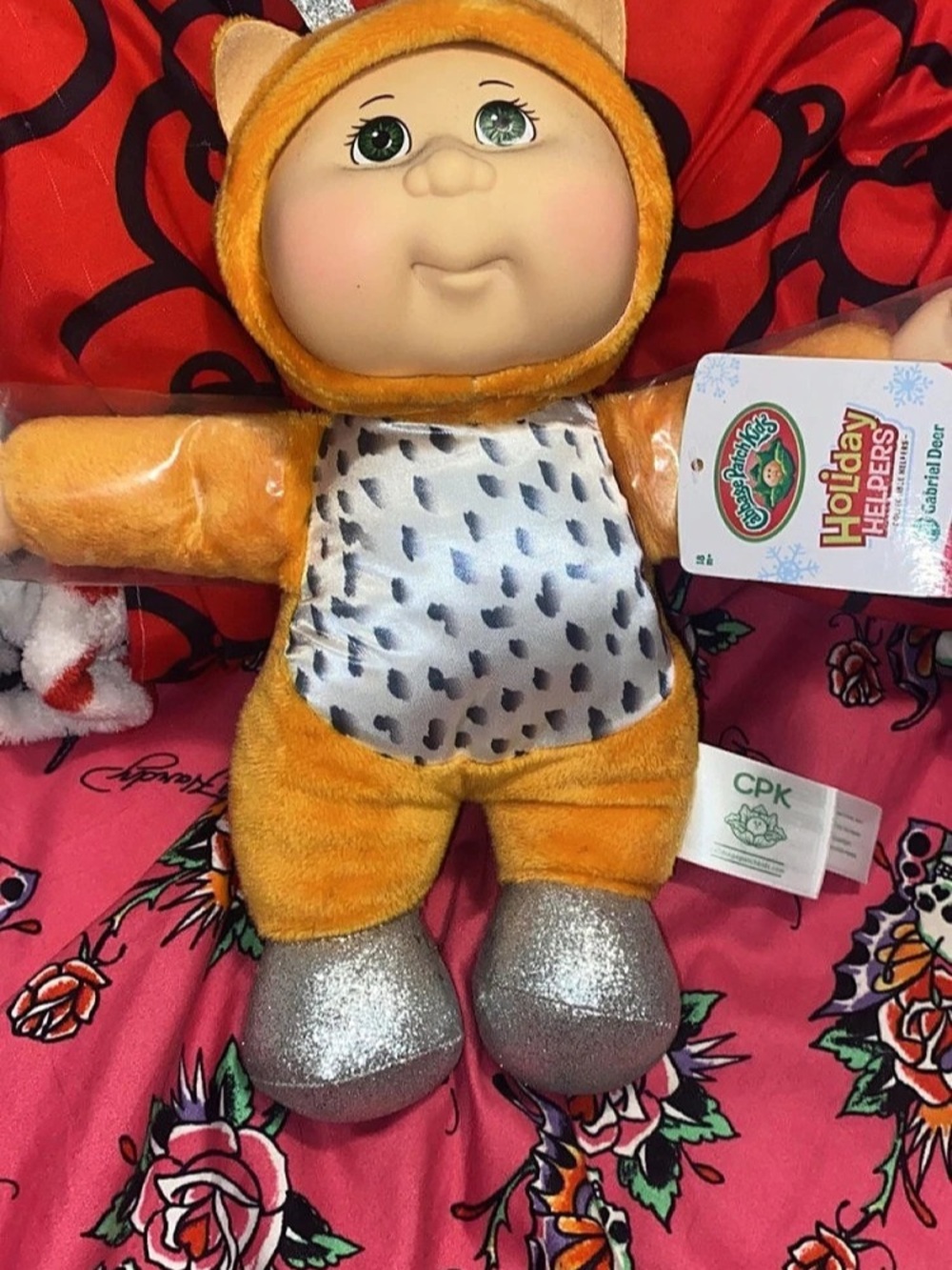 Cabbage Patch Kids Holiday Helpers Gabriel Deer #207 Plush Doll